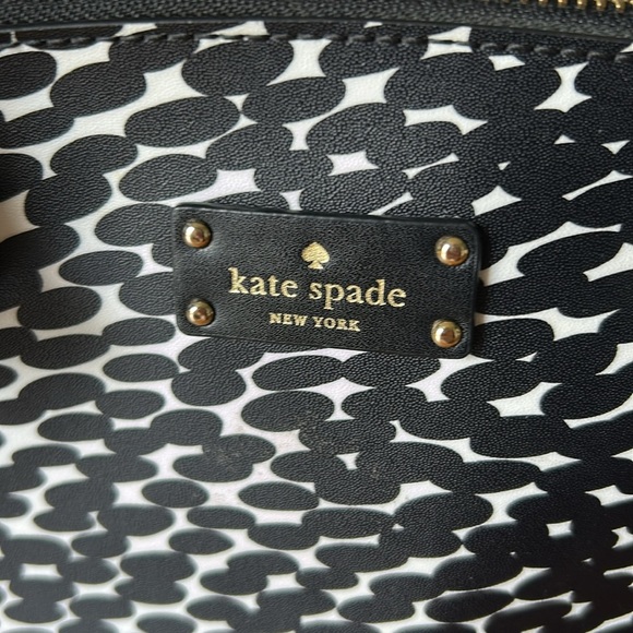 Kate Spade Grove Street Petals Texture Carli, Black - Picture 2 of 4